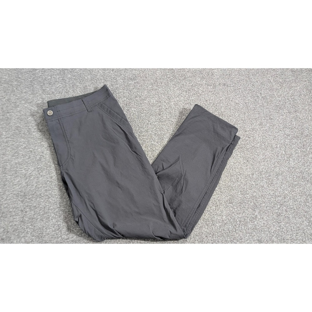 Kuhl Renegade Afire Pants Mens 38x32 Gray Stretch Hiking Trail Granola Outdoors